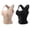 Black, variant on QSAWXQZ Women's Plus Posture Corrector Shaping Tank Top Front Hook-and-Eye Scoop Neck Sleeveless Built in Bra Compression Layer for Night Out 2XL