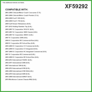 ECOGARD XF59292 Engine Fuel Filter - Premium Replacement | Fits 2002-2010 International 4200 6.0L; 2005-2007 IC Corporation 3000 Chassis, 1652 SC 6.0L