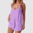 thumbnail image 2 of Effortless Women's Jumpsuit with Round Neck Design and Functional Pockets for Casual and Relaxed Days Ideal for Spring and Summer Easy to Care for with Machine Wash Options, 2 of 4