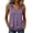 Purple, variant on Tank Tops for Women 2026 Spring Summer New Cross-Border Plus Size V Neck Sleeveless Hooded Tank Top Colorful Casual Fashion Loose Hoodie T Shirt For European American Ladies Black S