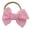 Pink, variant on LNMQLPDBS Baby Headband Bows Newborn Soft Bowknot Headbands Infant Baby Hair Ties with Bows Toddler Headdress for Photography Party Festivals