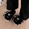 thumbnail image 5 of Wovix Cute Animal Slippers Boys Girls House Shoes Non Warm Soft Winter Fuzzy Indoor Slipper Basic Soft Daily Bedroom Dormitory Black 39, 5 of 6