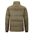 YLSDL Rollback Men's Winter Warm Down Jacket Stand Collar Thickened