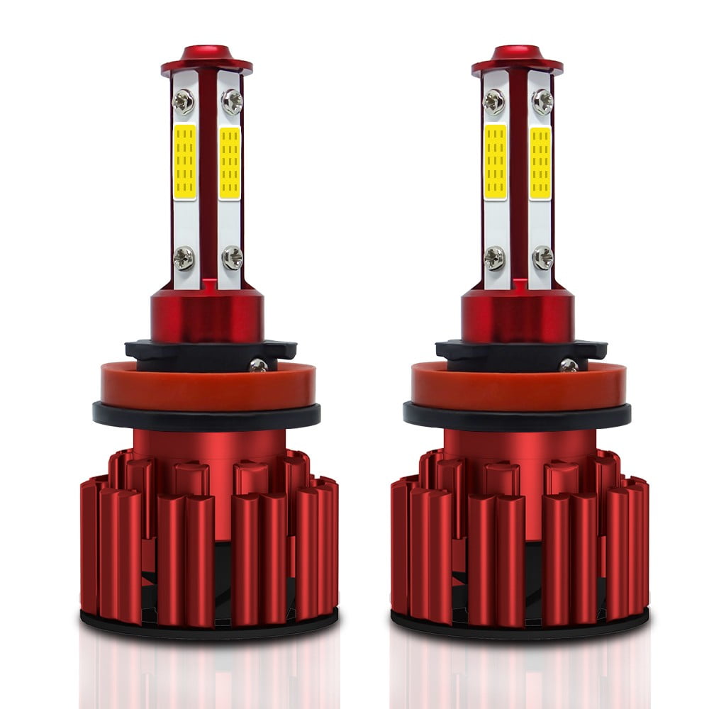 LED Headlight Bulb H11 Hi Low Beam AllinOne Conversion Kit COB Chips