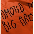 thumbnail image 5 of Promoted to Big Brother Announcement Bodysuit Jumper Boys Infant Baby Brisco Brands 12M, 5 of 7