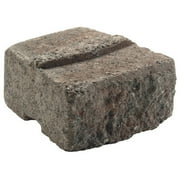 Mutual Materials 8" RomanStack Retaining Wall Block, Red & Black