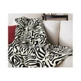 thumbnail image 3 of Sunbeam Microplush Electric Heated Throw Blanket Zebra Pattern, 3 of 6