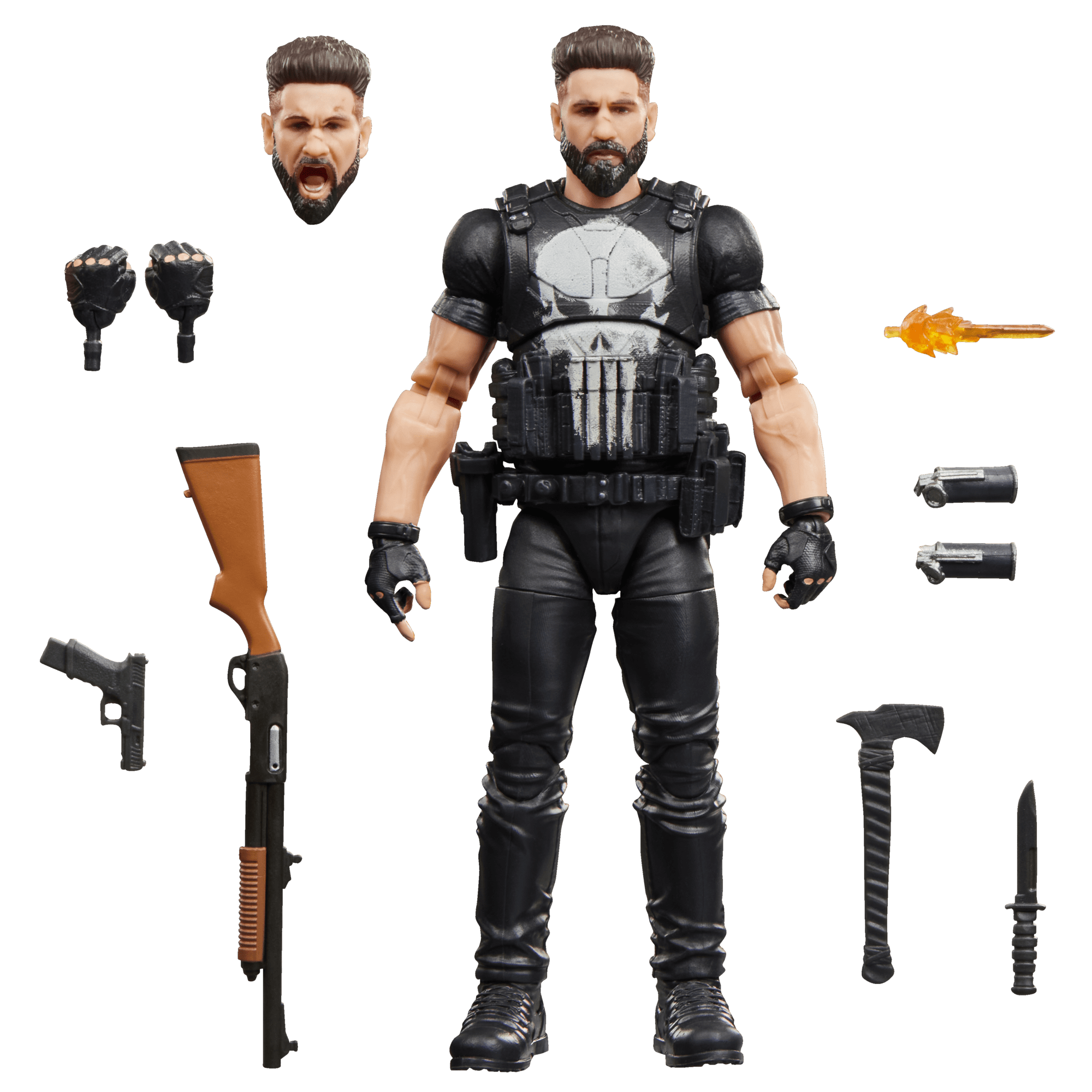 Marvel Legends Series Punisher, The Punisher 6" Collectible Action Figure