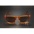 thumbnail image 2 of SAINT LAURENT SL 500 005 Rectangular Squared Orange Red 54 mm Men's Sunglasses, 2 of 5