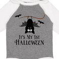 thumbnail image 4 of Inktastic 1st Halloween Bat Boys or Girls Long Sleeve Baby Bodysuit, 4 of 5