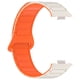 thumbnail image 2 of Correa Deportiva Bicolor Con Magnética para Huawei Watch Fit 3 (Starlight) Naranja, 2 of 2