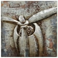 thumbnail image 2 of Empire Art "Retro Airplane 1" Mixed Media Iron Hand Painted Dimensional Wall Art, 2 of 5