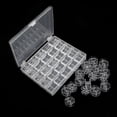 thumbnail image 1 of Sewing Machine Bobbins, Plastic, With Storage Box, For Brother,25 Pcs, 1 of 5