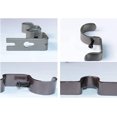 thumbnail image 3 of 2 Supports de Plafond en Métal pour Tringle à Rideau Double, Supports de Tube de Garde-Robe, Support de Rail Mural avec Vis, 3 of 5