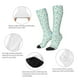 thumbnail image 3 of Fotbe Daisy Floral A Calcetas Divertidas Estampadas para Hombre y Mujer, Calcetas de Algodón hasta la Rodilla para Caminar, Correr, Enfermería y Embarazo, 3 of 6