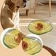 thumbnail image 1 of Dispensador de golosinas para perros, tazón oscilante, interactivo, portátil, de apertura ajustable, comedero lento para viajes, dormitorio, interior, 1 of 8
