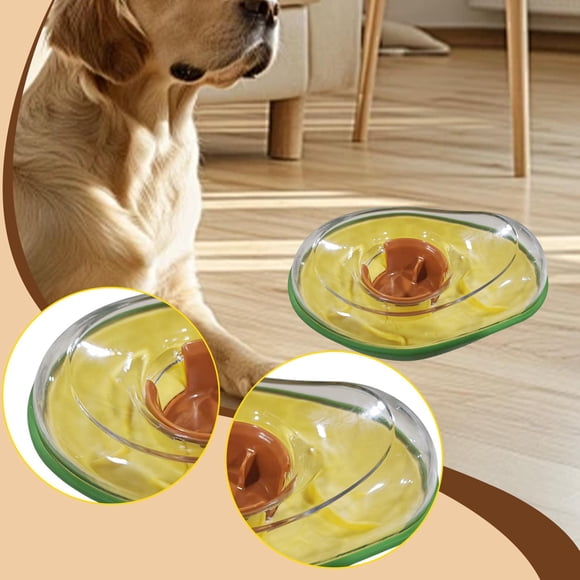 Dispensador de golosinas para perros, tazón oscilante, interactivo, portátil, de apertura ajustable, comedero lento para viajes, dormitorio, interior