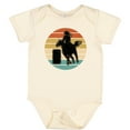 thumbnail image 3 of Inktastic Rodeo Barrel Racing Cowgirl Girls Baby Bodysuit, 3 of 5