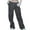 Dark Gray, variant on LYXSSBYX Cargo Pants Women Women's Street Style Fashion Design Sense Multi Pocket Overalls Low Waist Sports Pants