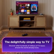 Roku Smart TV 2025 – 55-Inch Plus Series, 4K QLED Mini-LED TV – Roku TV with Enhanced Voice Remote