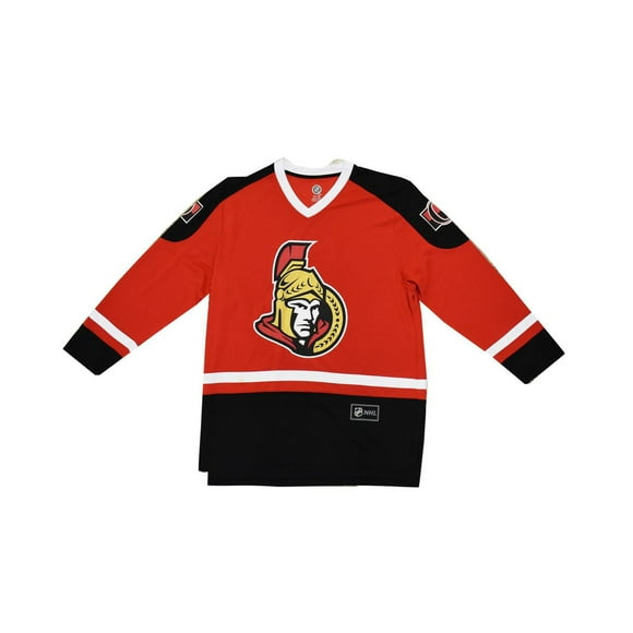Deluxe Chandail de Fans de Hockey à manches longues pour homme de la LNH des Senateurs d'Ottawa