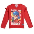 thumbnail image 2 of Miraculous Ladybug Big Girls French Terry Pullover T-Shirt and Jogger Pants Toddler to Big Kid, 2 of 5