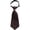 Coffee, variant on Toddler Tie, Boys Ties 4-8, Adjustable Clip On Pre Tied Neckties Solid Color Kids Necktie for Wedding Back To School Uniforms
