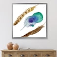 thumbnail image 3 of Designart 'Abstract Bird Feather From Wing Isolated' Bohemian & Eclectic Framed Art Print, 3 of 4