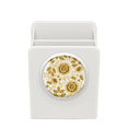 thumbnail image 1 of yellow en classic floral pattern flowers Desk Pencil Holder Cup Pen Organizer, 1 of 4