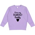 thumbnail image 2 of Inktastic I Love My Bearded Daddy Toddler Sweatshirt, 2 of 4