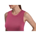 thumbnail image 4 of SUMONA Women Tank Tops Round Neck Sleeveless Basic Ribbed Summer Cami Top Casual Shirt, 4 of 5