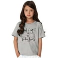 thumbnail image 5 of Wake up be Fabulous Pretty Inspiring Girls Kids T Shirt Tees Teen Brisco Brands XS, 5 of 6
