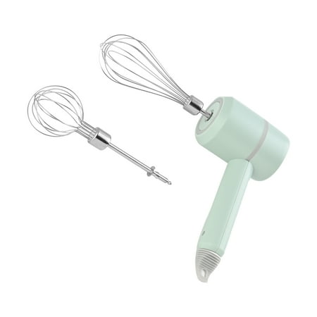 

Shop LC Homesmart Green Portable Cordless USB Rechargeable Hand Mixer 1200 mAh