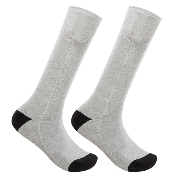 Bsvklp Calcetines Calefactables Eléctricos Unisex Vestido Deportivo Lavable para Exteriores (calcetines Oscuro)