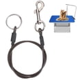 thumbnail image 1 of Cuerda Fija para Mascotas Bling Bling Correa de Alambre de Acero Envuelta, 1 of 9