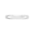 thumbnail image 4 of Gem & Harmony Ladies or Mens 14K White Gold 4mm Wedding Band Ring for Women, 4 of 6