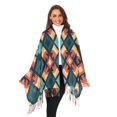 thumbnail image 6 of Pattern Tribal Winter Scarf for Women Fashion Warm Long Soft Blanket Scarves Gifts, 6 of 10