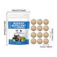thumbnail image 3 of Natural Peppermint Oil Mouse Repellent Balls, Humane Rodent Deterrent for Indoor & Outdoor, Long-Lasting Mice Repeller for Home, Garage, Kitchen & Car Engine, 3 of 9