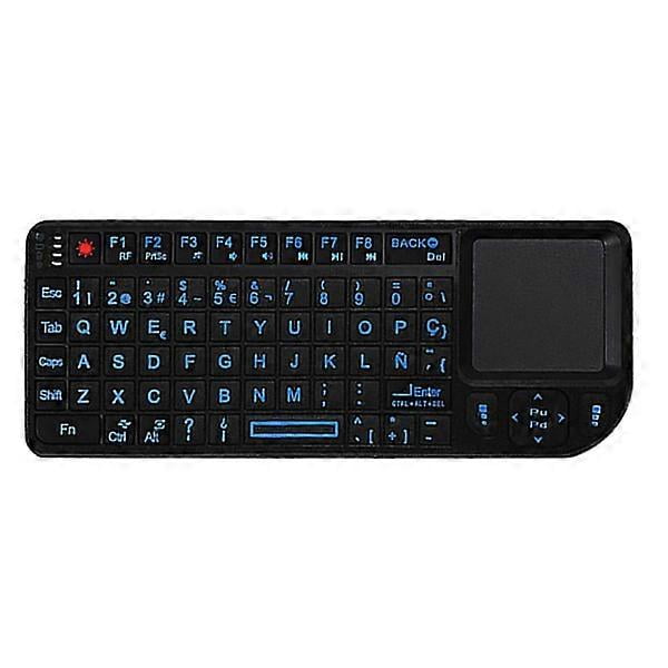 2.4G Wireless Touch TV Keyboard with Easy Media Control and Built-in Touchpad.