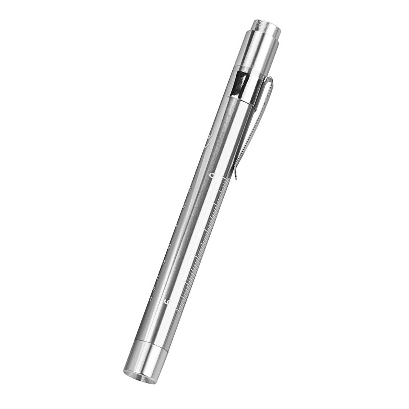 VerPetridure LED Sanitary Pen Light Aluminum Alloy Pen Flashlight White