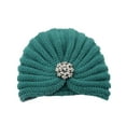 thumbnail image 2 of Herrnalise Women's round bead accessories hat woolen hat knitted hat bohemian toe cap, 2 of 5