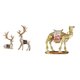 thumbnail image 1 of Elegante Juego De Figuras De Reno Y Camello Para Sala De Estar, Oficina, Decoración, Estatuas De Animales únicas, Adornos Para La Entrada Del Hogar, Estante De Exhibición, 1 of 8