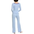 thumbnail image 2 of Honeydew womens  2pc Wind Down Long Set, l, Blue, 2 of 3