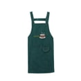 thumbnail image 3 of Abbracc Apron Professional Adjustable Work Apron with Pockets Soft Cooking Apron Cooking Green, 3 of 9