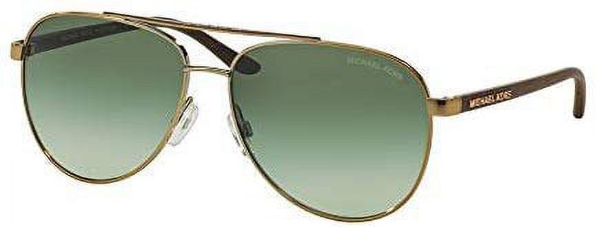 Michael Kors MK5007 HVAR Aviator 104525 59M Rose Gold White/Blue Mirror Sunglasses For Women+ FREE Complimentary Eyewear Care Kit - image 2 of 5