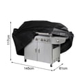 thumbnail image 3 of MYG 190T Barbecue Stove Cover Garden Courtyard Rainproof And Dustproof Square Cover, 3 of 7