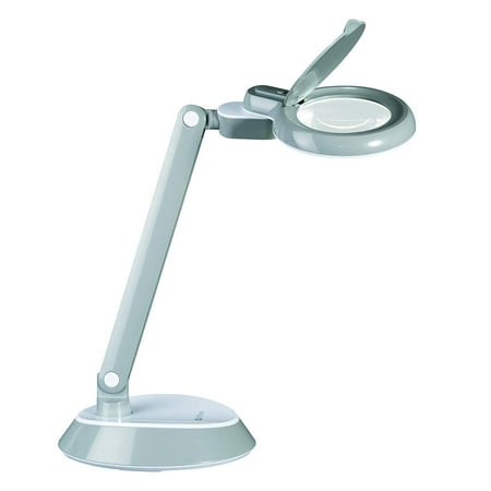 Ottlite Led Space Saving Magnifier Desk Lamp Task Lamp Table