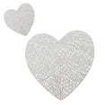 thumbnail image 1 of CNKOO 2Pcs Placemat Heart-Shaped Interwoven Coaster Simple Table Mat, 1 of 12