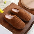 thumbnail image 4 of Women's All-Season Slippers - Extra Cushioned Cotton with Reinforced Toe & Flat Sole, 4 of 12