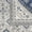 Grey/Navy, variant on Nicole Curtis Series 4 Persian Grey/Navy 2' x 3' Area Rug (2x3)